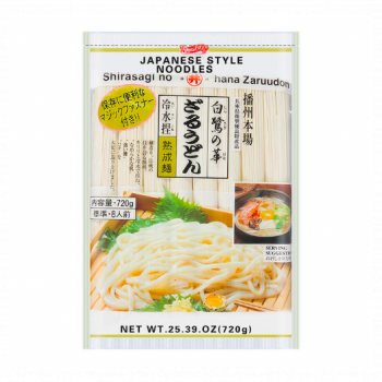 Shirakiku Japanese Style Noodle Shirasagi No Zana Udon for 8 people 720g